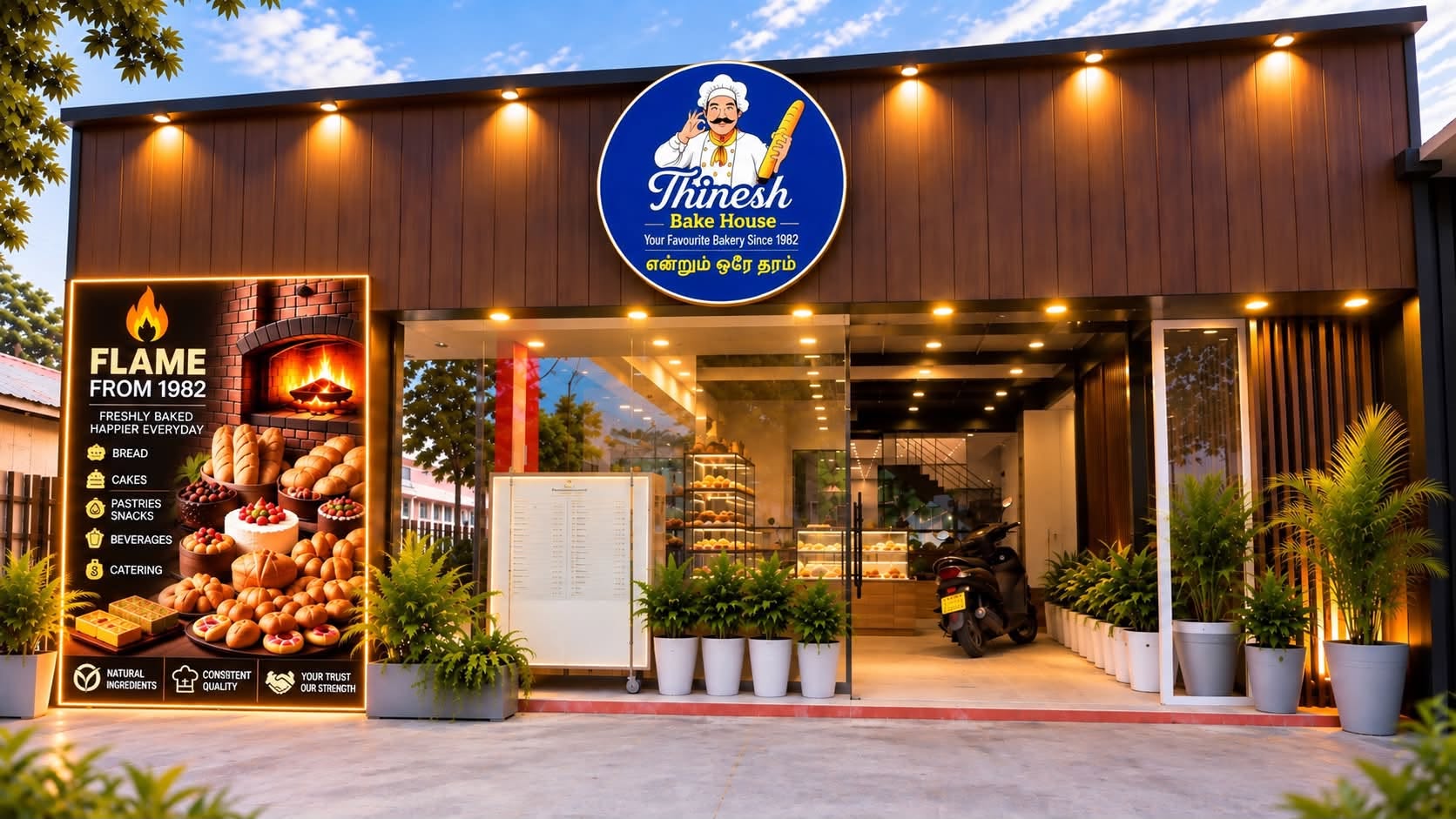Thinesh Bake House login image